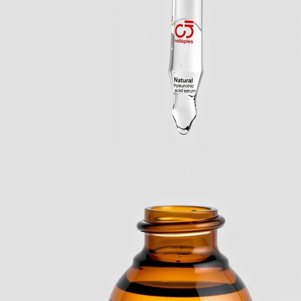 Acido Ialuronico Naturale in forma di siero con gocce